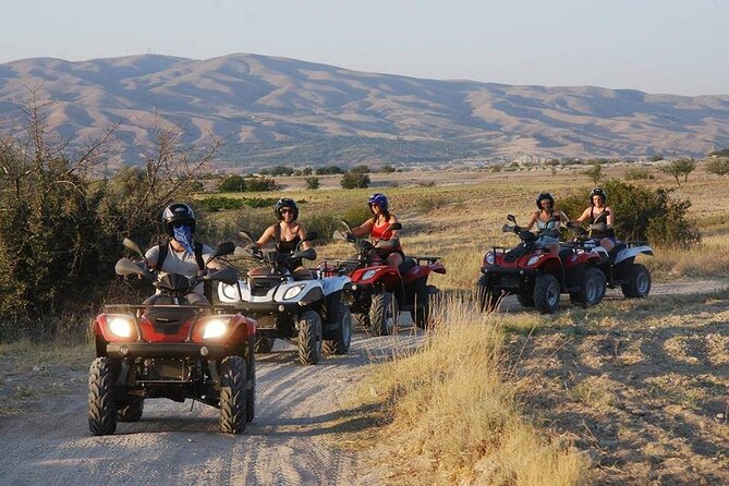 Cappadocia ATV Tour / Quad-Bike Safari / Sunset or Day time - Stop 1: Rose Valley for a Quick, Scenic Warm-Up