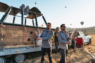 Goreme Hot Air Balloon Flight at Sunrise