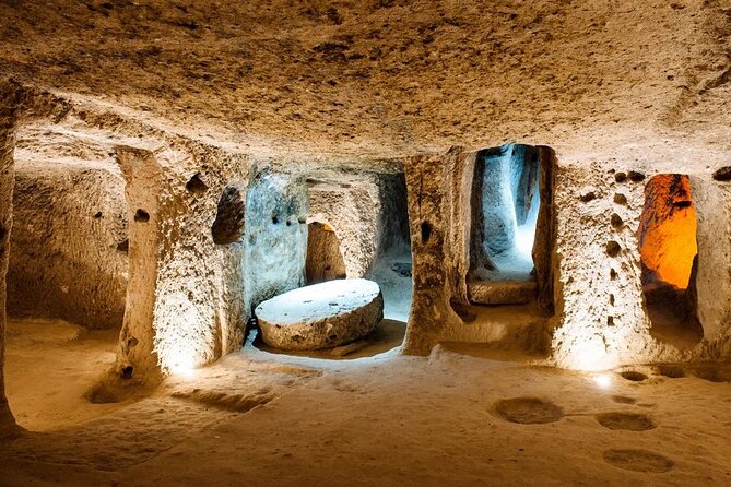 Cappadocia Green Tour (South of Cappadocia Tour) - Kaymakli underground city, including Derinkuyu