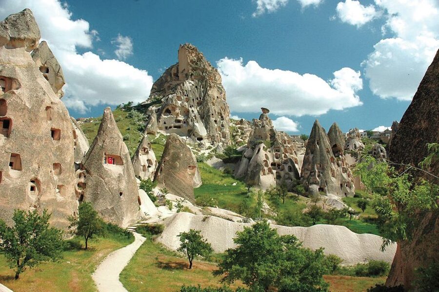 Cappadocia: Guided Green Tour Incl. Lunch and Entry Tickets - Goreme Panorama photo stop, plus an onyx workshop