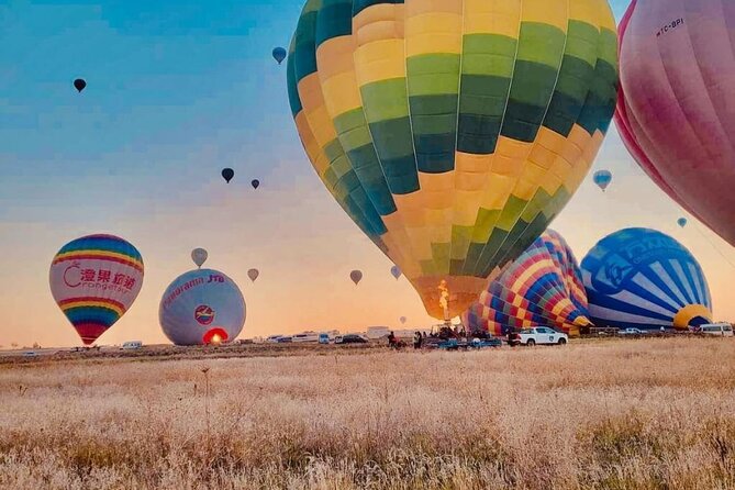 Cappadocia Hot air balloon - Landing celebration: certificate, champagne toast, and the wrap-up