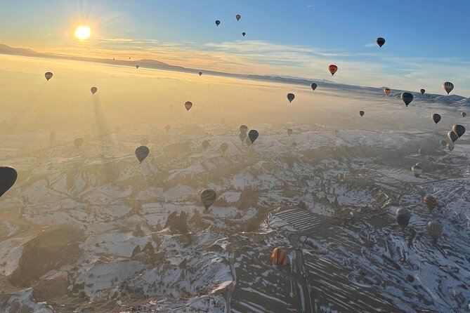 Cappadocia Hot Air Balloon Flight and Rainbow Balloons - Rainbow Balon Balloon Flight Over Fairy Chimneys and Göreme