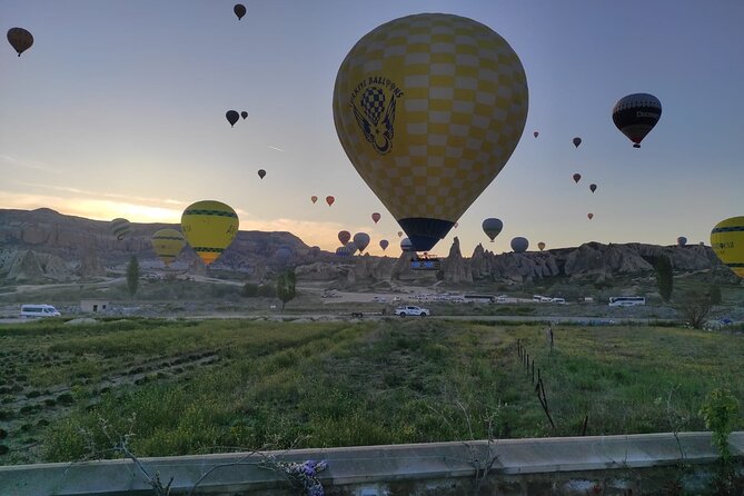 Cappadocia Hot Air Balloon Flight / Over Goreme & FairyChimneys - Getting picked up in Cappadocia and arriving before balloons take off