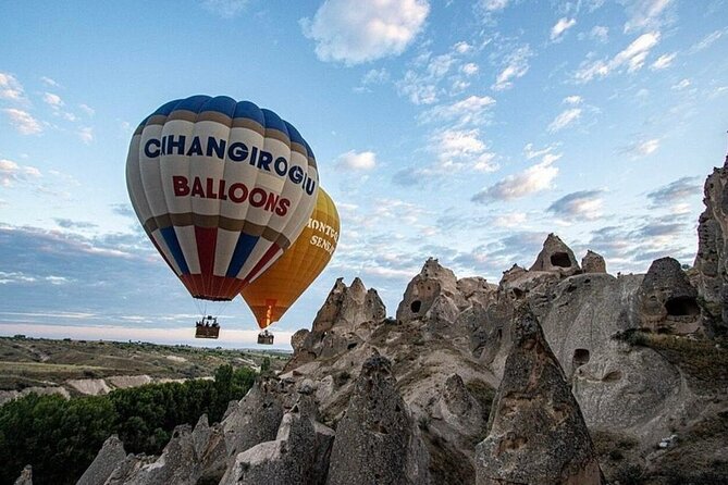 Cappadocia Hot Air Balloon Ride Over Cat Valley Fairy Chimneys - Key Highlights at a Glance