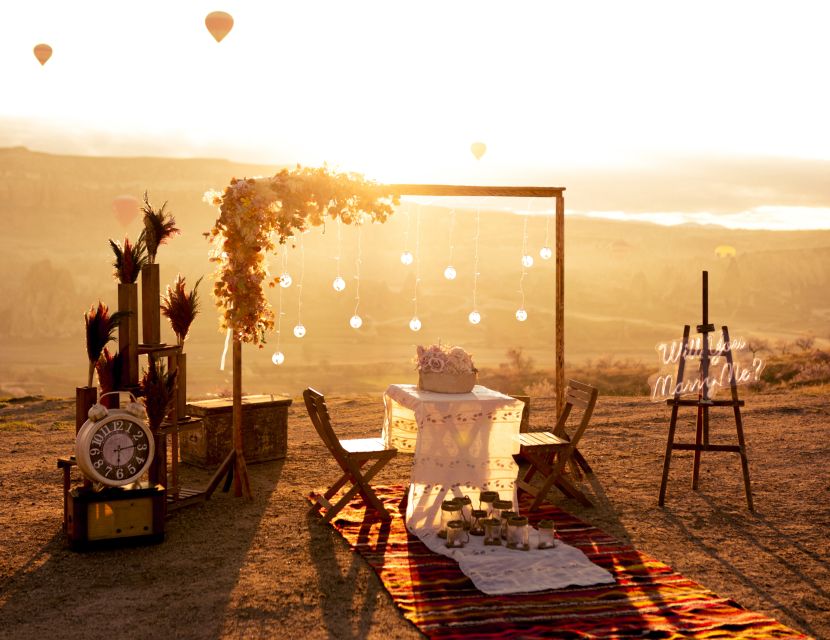 Cappadocia: Love Valley Proposal Service with Transfers - Price Check: What $354 Per Group Up To 2 Really Buys