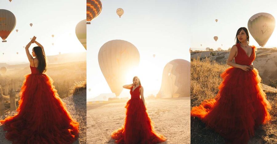 Cappadocia: Photo Shooting With Flying Dresses - Sunrise Portraits in Cappadocia: Why This Works