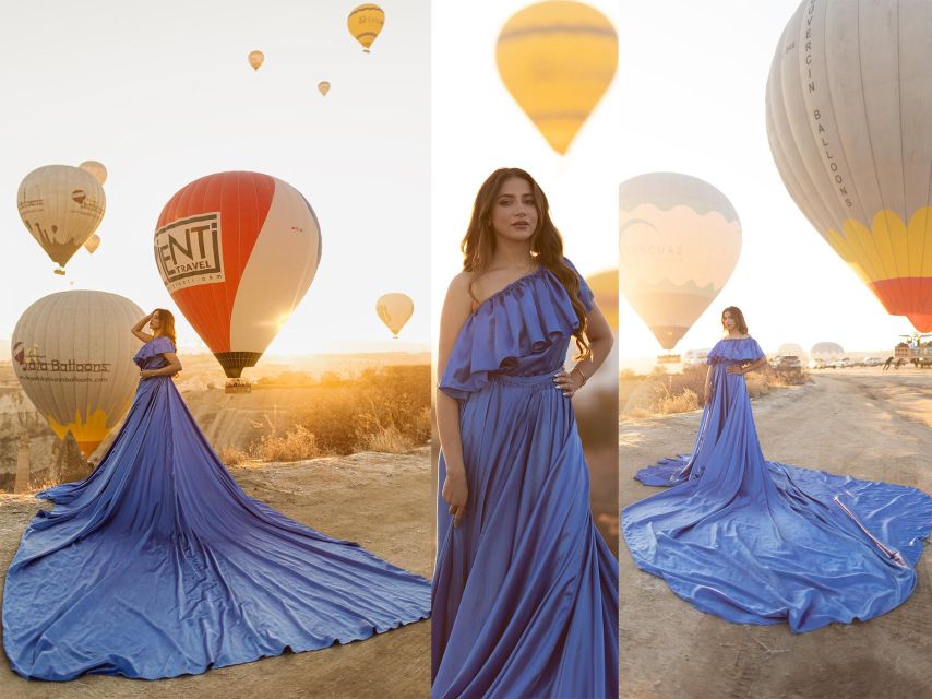 Cappadocia: Photo Shooting With Flying Dresses - Stop Three: Inside a Fairy Chimney Cave for Texture and Drama