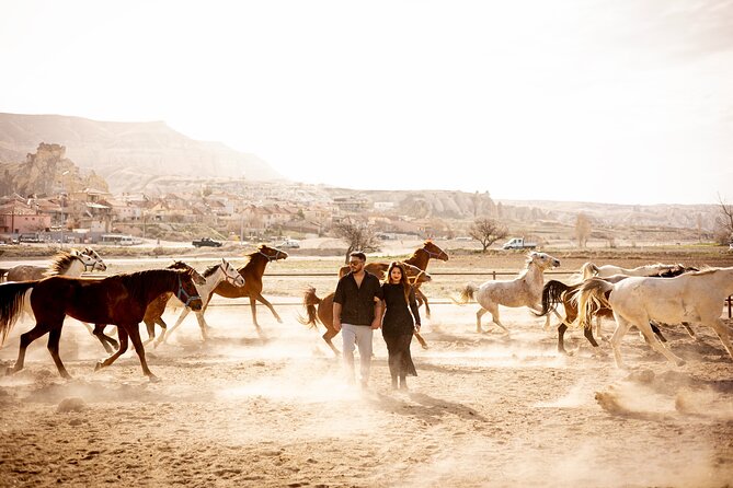 Cappadocia Photoshoot with Flying Dress & Instagram Reels - Göreme final stop: when the dress meets the cave look