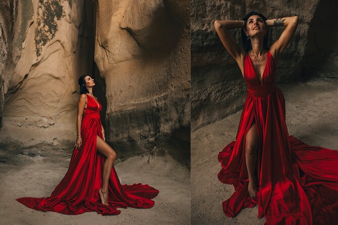 Cappadocia Photoshooting with Flying Dress - What you get afterward: edited photos, digital delivery, and timing