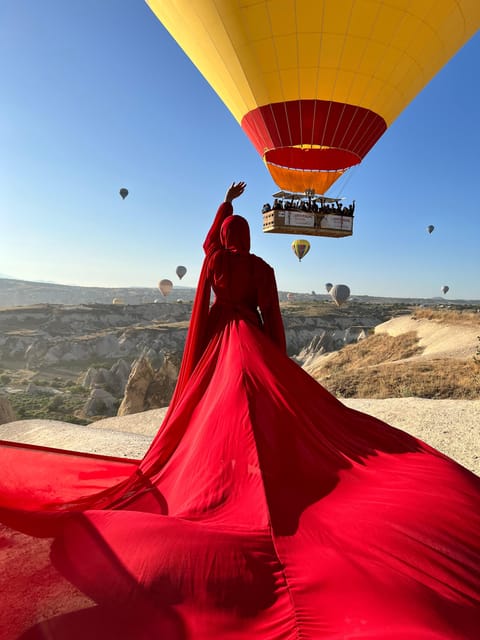 Cappadocia: Private Outdoor Photoshoot at Sunrise w/Transfer - How the private Cappadocia sunrise shoot actually works
