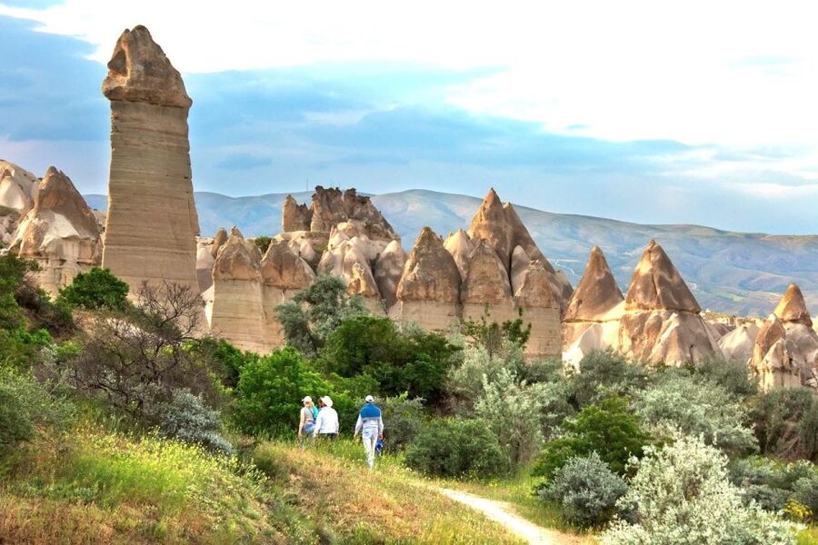 Cappadocia: RED & GREEN MIX TOUR - A Red and Green mix that works when you have one day
