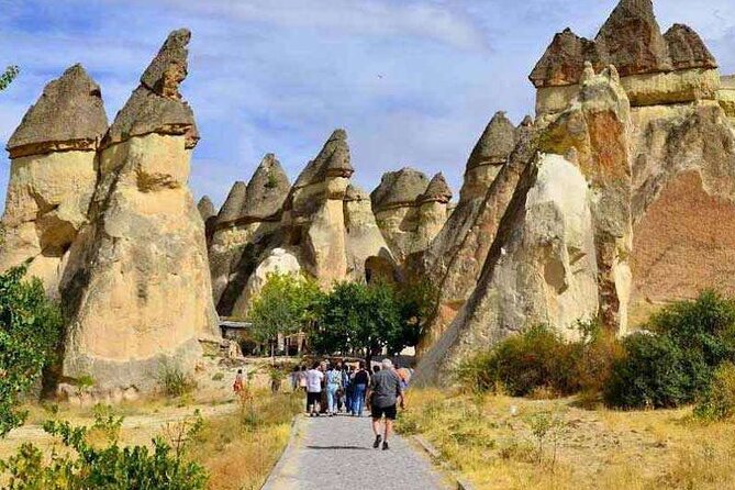 Cappadocia Red Tour Lunch + Guide + Museum Tickets /Small Group - Love Valley: Fairy Chimneys With a Romantic Name