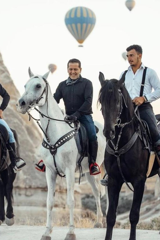 Cappadocia's Sunrise Horseback Riding - Following sunrise through Rose Valley and Red Valley