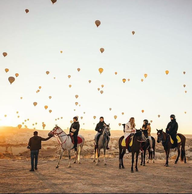 Cappadocia's Sunrise Horseback Riding - Balloon flights: how to set expectations for your specific morning