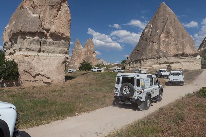 Cappadocia: Sunrise and Sunset Jeep Safari - Pancarlık Valley and the church: where natural shapes meet human choices