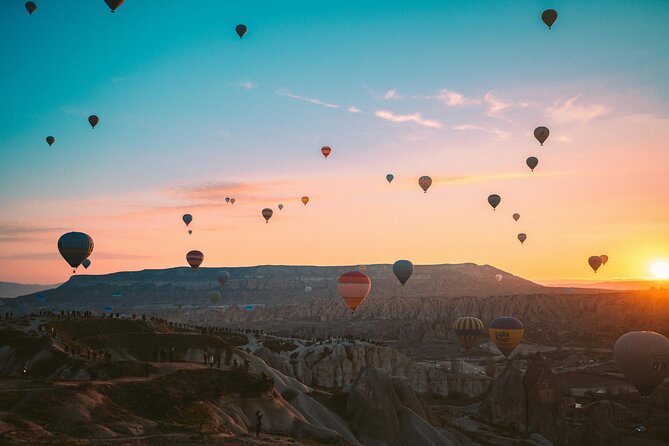 Cappadocia Sunrise Hot Air Balloon Ride with Hotel Transfer - Up in the air: seeing fairy chimneys and Love Valley from the right angle
