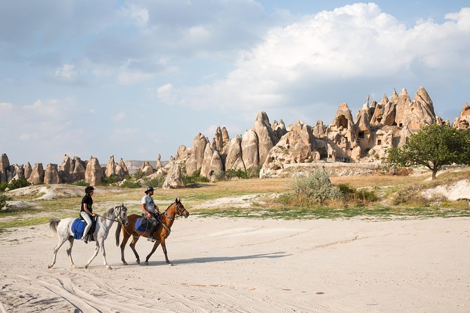 Cappadocia Sunset Horse Riding through the Valleys and Fairy Chimneys - Fairy chimneys at golden hour, plus a possible scenic stop