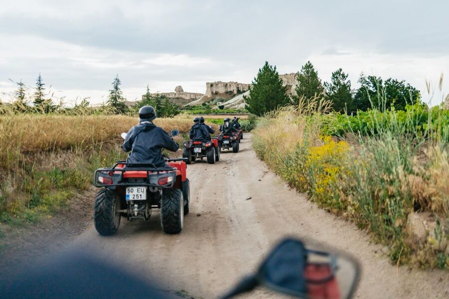 Cappadocia: Sunset or Daytime ATV Adventure Tour - Entering the ATV adventure yard in Göreme