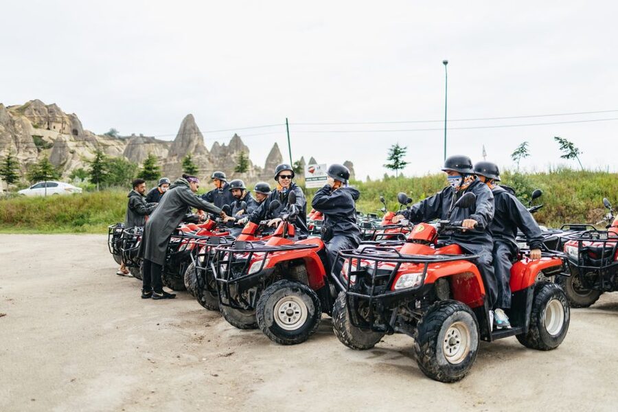 Cappadocia: Sunset or Daytime ATV Adventure Tour - White Valley: softer tones, hidden trails, and a more personal pace