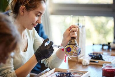 Traditional Mosaic Lamp Workshop
