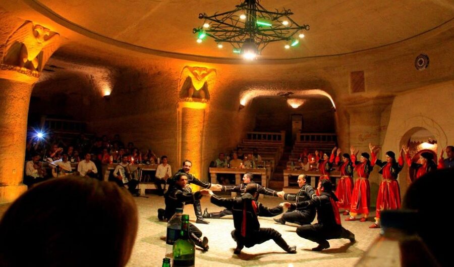 Cappadocia: Traditional Turkish Performance Night with Drink - The Full Show Lineup: Knives, Fire, Drums, and That Mock Wedding