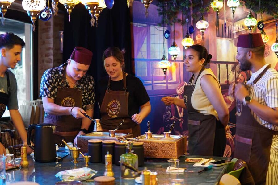 Cappadocia: Turkish Coffee Workshop on Sand & Fortune + Gift - Brewing on hot sand, learning foam the Turkish way