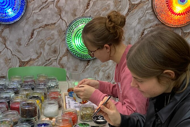 Cappadocia: Turkish Mosaic Lamp Workshop in Göreme - All Included - Refreshments and the “Cultural Setting” Part