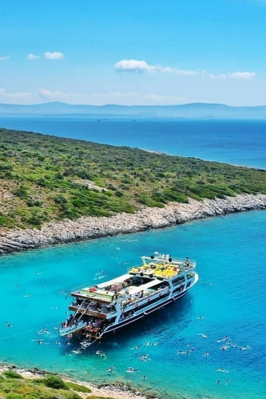Cesme: Islands and Bays Boat Trip with BBQ Lunch - Donkey Island (Goni): the stretch where walking meets swim time