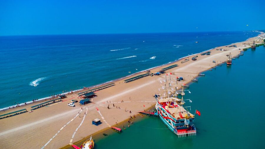 City of Side: All-Inclusive Boat Ride and Foam Party - Manavgat River cruising: photos, turtles, and Taurus Mountains views
