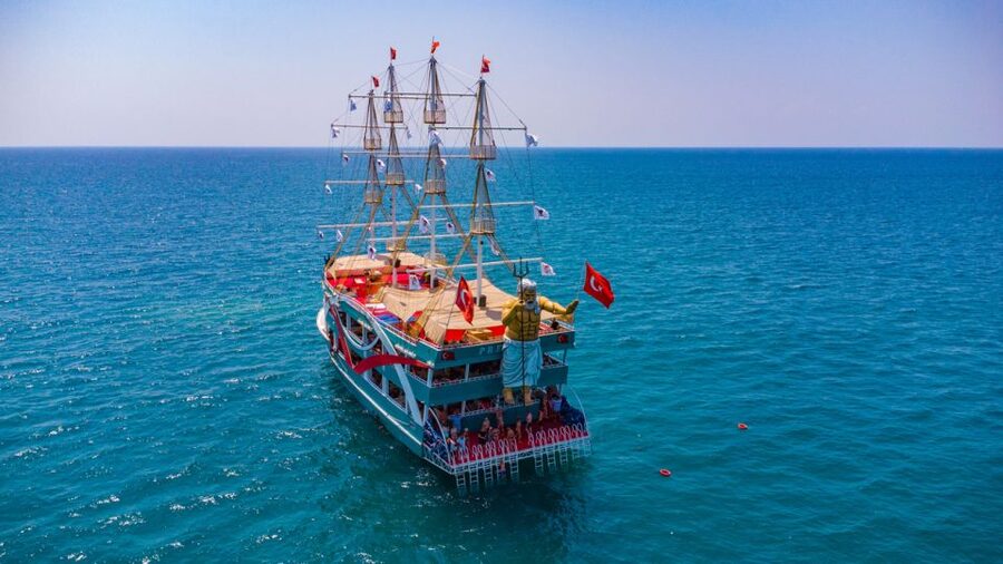 City of Side: All-Inclusive Boat Ride and Foam Party - Three decks, three moods: where you’ll spend your time onboard