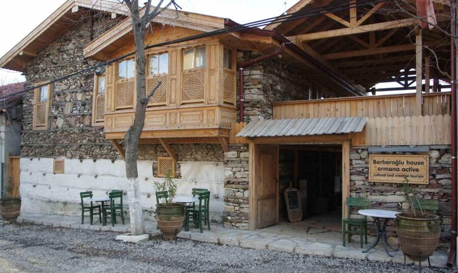 City of Side: Altinbesik Cave and Ormana Tour with Boat Ride - The inflatable boat ride inside Altınbeşik Cave