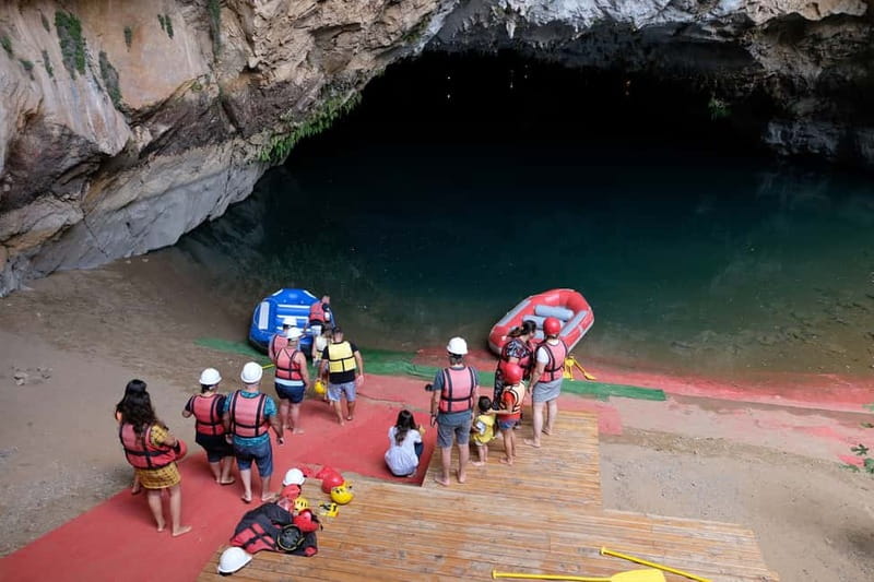 City of Side: Altinbesik Cave & Ormana Tour w/ Boat & Lunch - Avasun village and the Green Canyon plus Green Lake photo stops