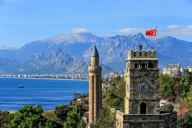 City of Side: Antalya City Tour w/Boat Trip, Old Town & Waterfall - Waterfall Stop at Kursunlu: Short Time, Photo Time