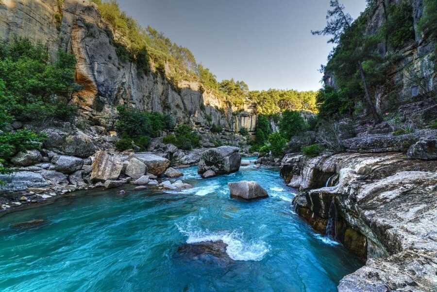 City of Side: Eagle Canyon w/ Optional Selge or Rafting Tour - Rafting Optional Choice: Safety Briefing, Gear, and Foamy Water Energy