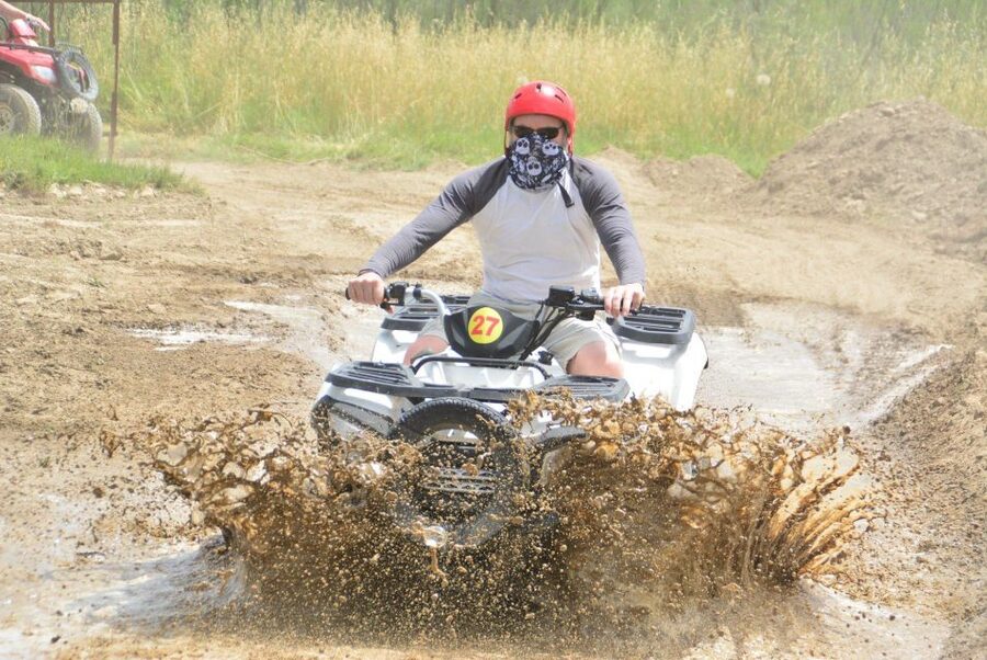 City of Side: Forest Quad-Bike Tour with Hotel Transfers - Safety, guide style, and how the tour keeps things fun
