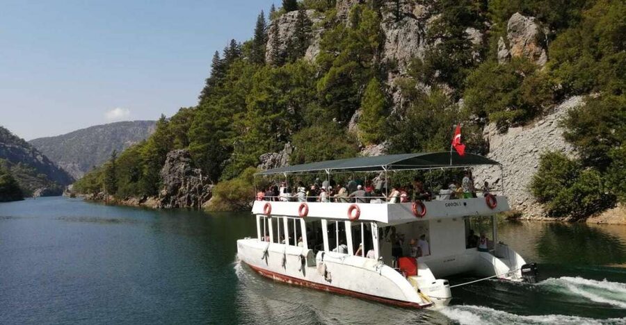 City of Side: Green Canyon Boat Tour with Lunch and Drinks - The Green Canyon boat trip: the main event on the water