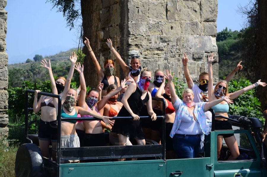 City of Side: Green Canyon Jeep Tour, Boat Trip & Waterfall - Green Lake Swim and Boat Cruise: The Part That Makes People Smile