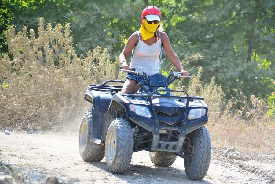 City of Side: Guided Quad Bike Riding Experience - Getting dirty and wet, and then showering like a pro