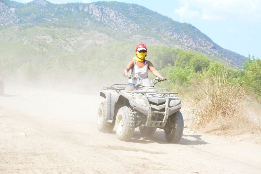 City of Side: Guided Quad Bike Riding Experience - Safety and guide control, what you can count on