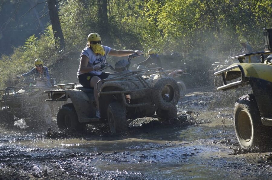 City of Side: Quad Bike Safari in the Taurus Mountains - From Side to the base station, with pickup that keeps it easy