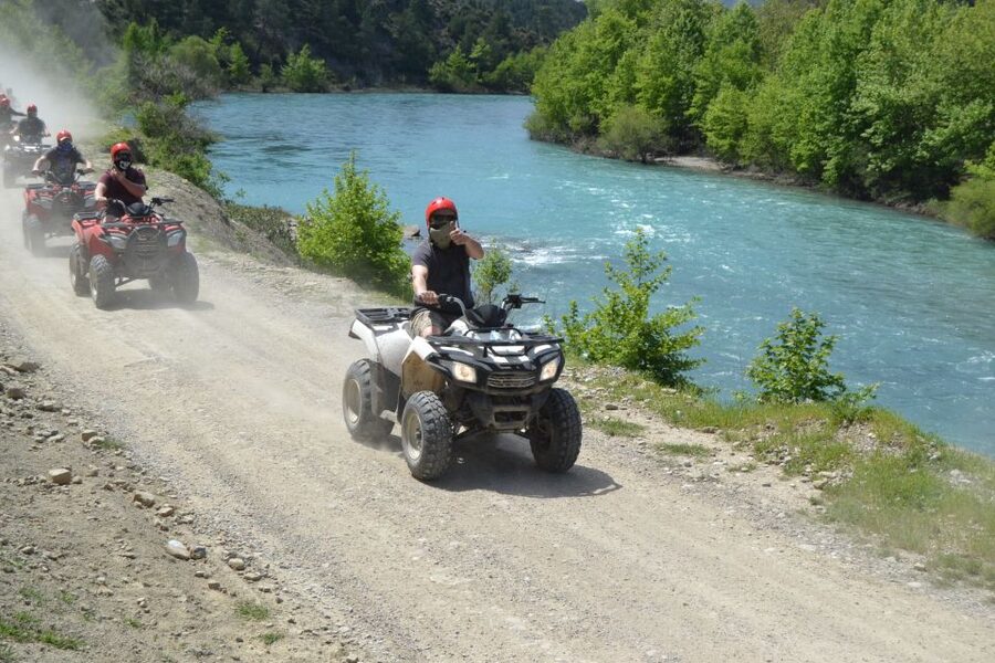 City of Side: Quad Safari Tour - The river circuit and swimming break: part adrenaline, part reset