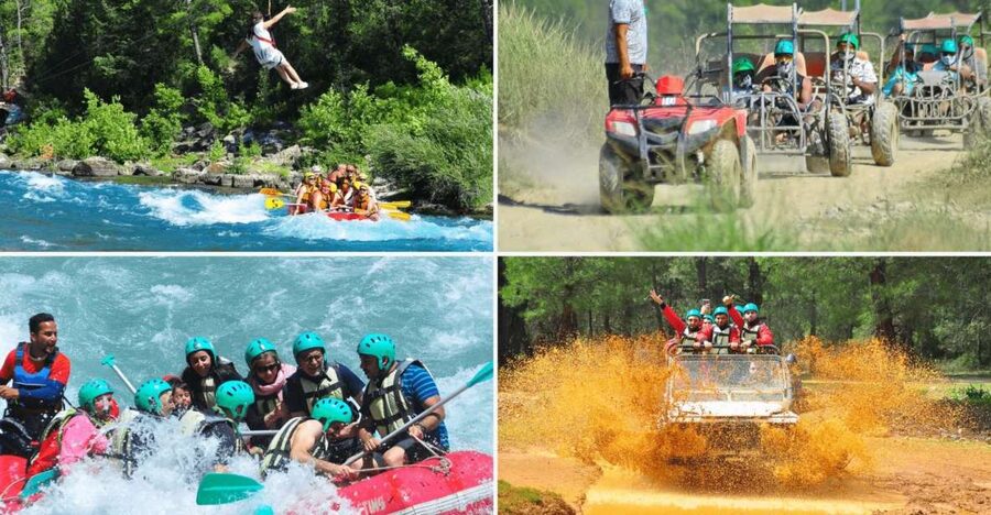 City of Side: Rafting, Zipline, Jeep, Buggy and Quad Combo - Quick hits before you book