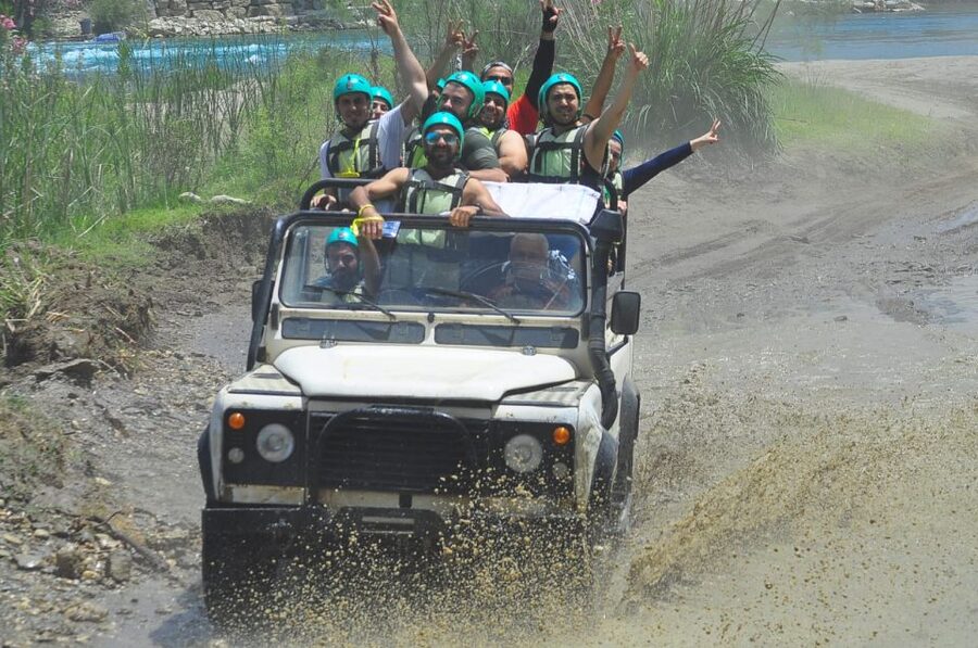 City of Side: Rafting, Zipline, Jeep, Buggy and Quad Combo - Lunch by the river: the included break that keeps you going