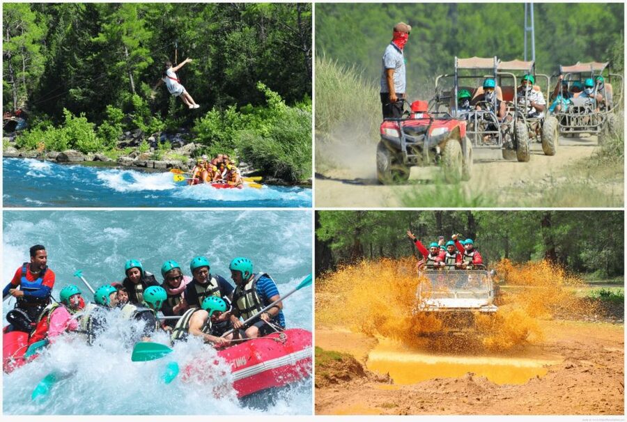 City of Side: Rafting, Zipline, Jeep, Buggy and Quad Combo - Safety and fitness: how to judge it for your group