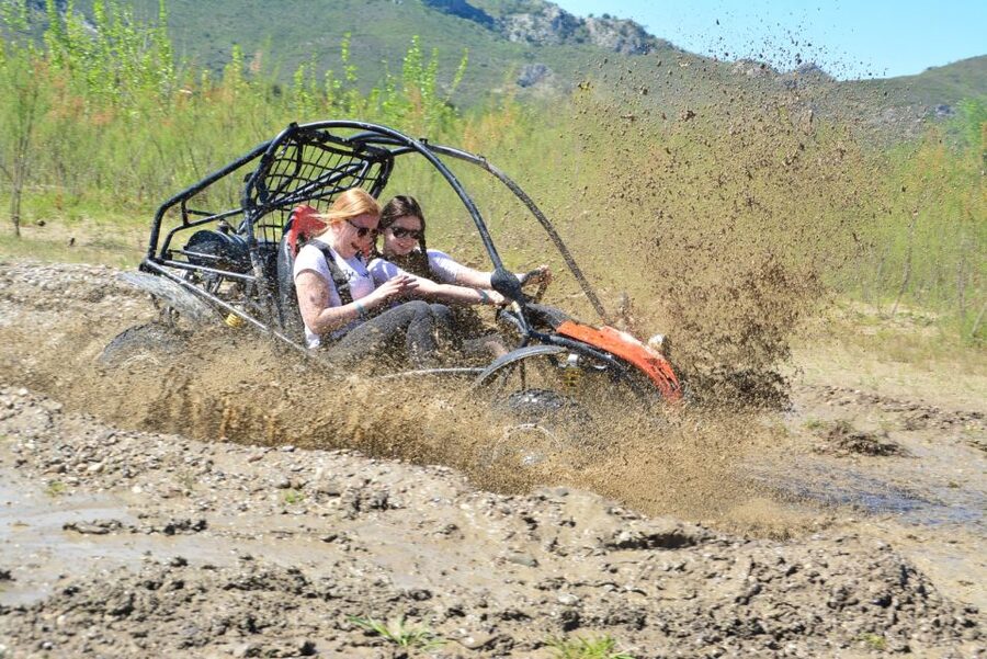 City of Side: Taurus Mountains Guided Buggy Cross Riding - Getting from Side to the base station without stress