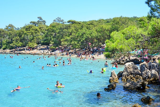 Cleopatra Island Boat Trip incl. Lunch and Drinks - Sedir Island and Cleopatra Beach: the long island stretch and the beach rules