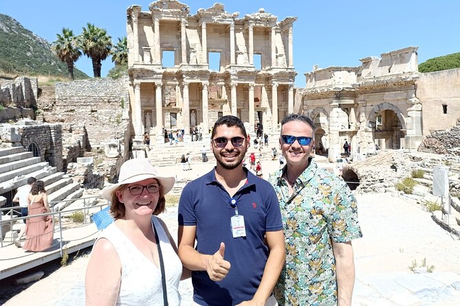 CRUISERS ONLY: Best of Ephesus Tours from Kusadasi Cruise Port - Terrace Houses inside Ephesus: impressive art, tough stairs