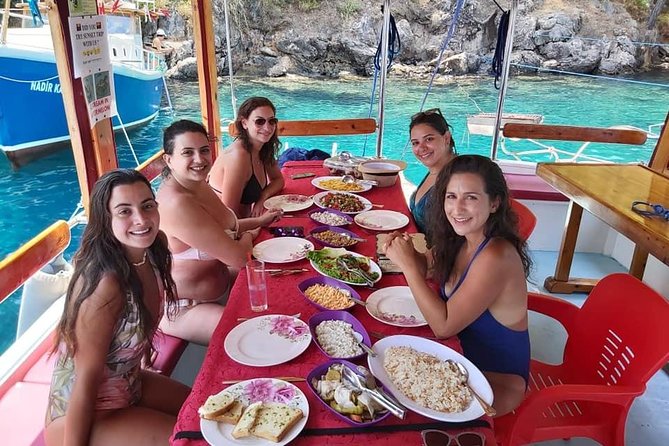 Daily Boat Trip - Şövalye (Knight Island) swim stop, with the 40-minute approach