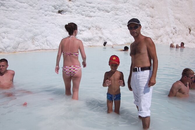 Daily Pamukkale and Hierapolis Tour from Kusadasi and Selcuk - Pamukkale Thermal Pools: relaxing time, but admission costs extra
