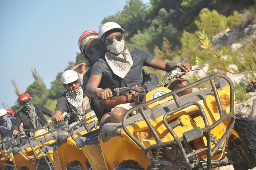 Didim/Altinkum: ATV Quad Safari Experience - From Altinkum Hotel Pickup to the Trailhead